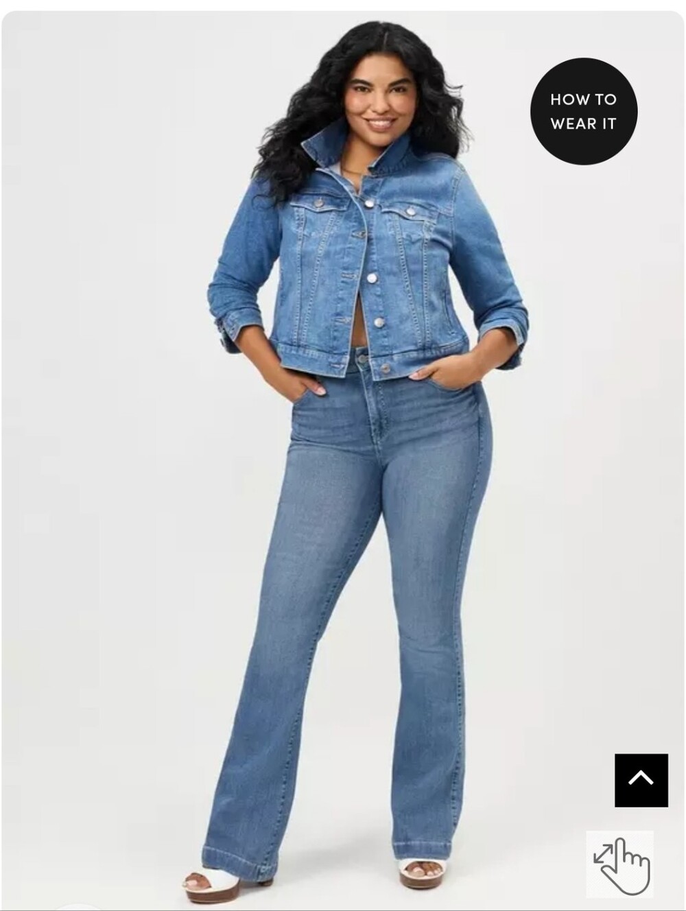 Bombshell Flare Highrise Jean Torrid
